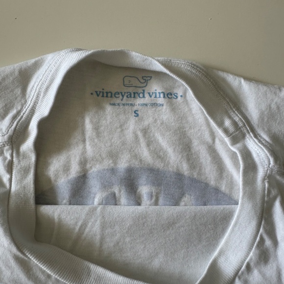 Vineyard Vines Classic long sleeve Small White - Picture 3 of 3